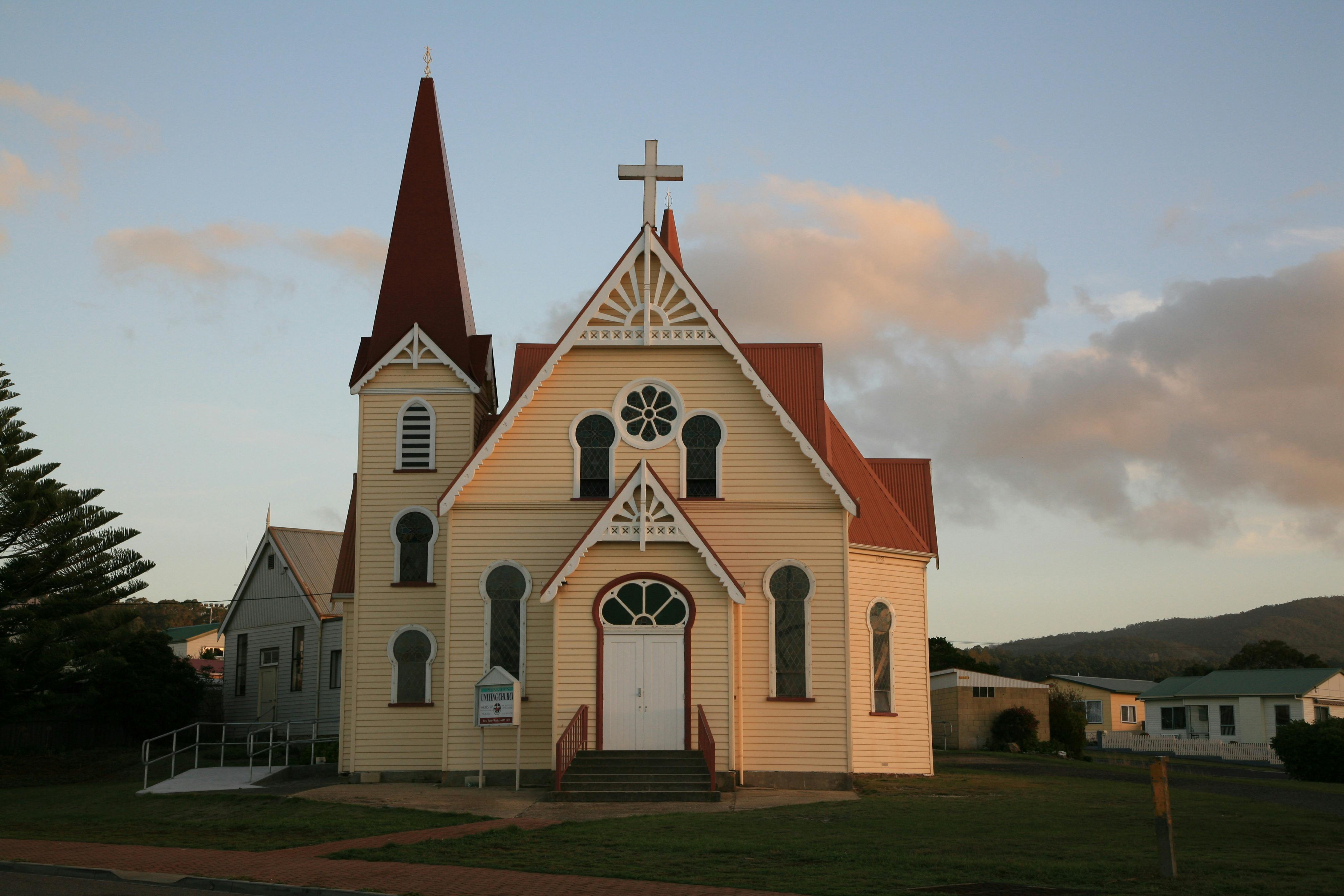 The 1903 Uniting Church on the Penguin Heritage Trail